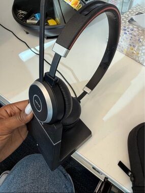 Jabra Black & Silver Over-Ear Headphones